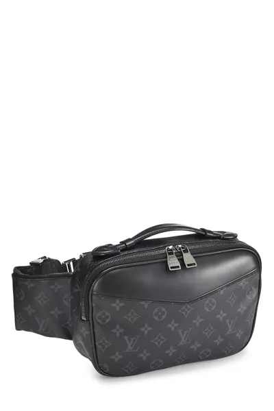 Louis Vuitton Black Monogram Eclipse Canvas Bumbag Explorer — photo 2