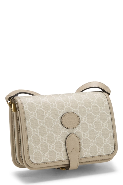 Gucci Grey GG Supreme Canvas Interlocking GG Crossbody Mini — photo 2