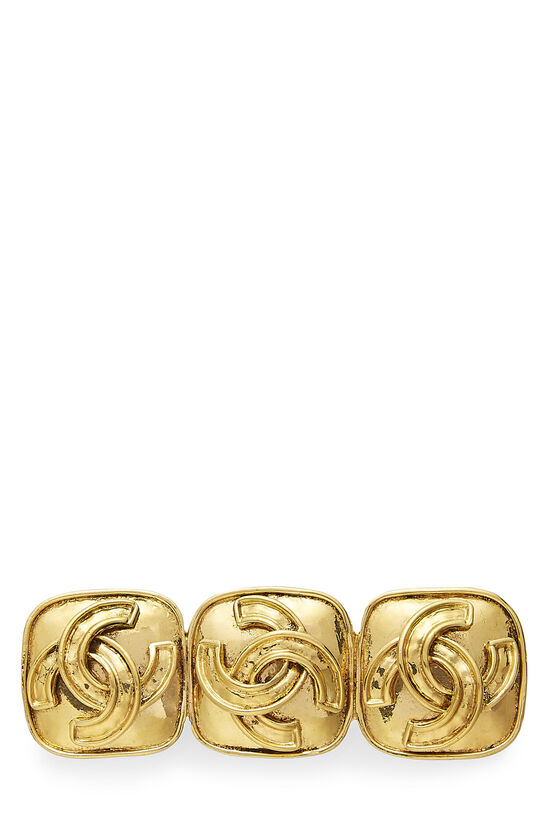Gold 3 'CC' Pin, , large image number 0