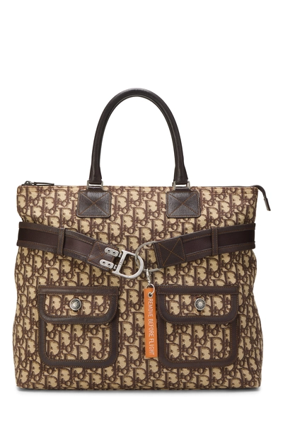 Brown Trotter Canvas Flight Travel Bag