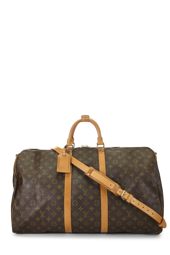 Monogram Canvas Keepall Bandouliere 55, , large image number 0
