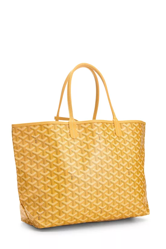 Yellow Goyardine Canvas Saint-Louis PM, , large image number 1