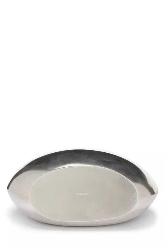 Silver Plated Bean Vase Tall, , large image number 3