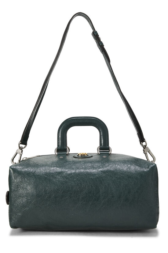 Black Leather Soft Backpack , , large image number 1
