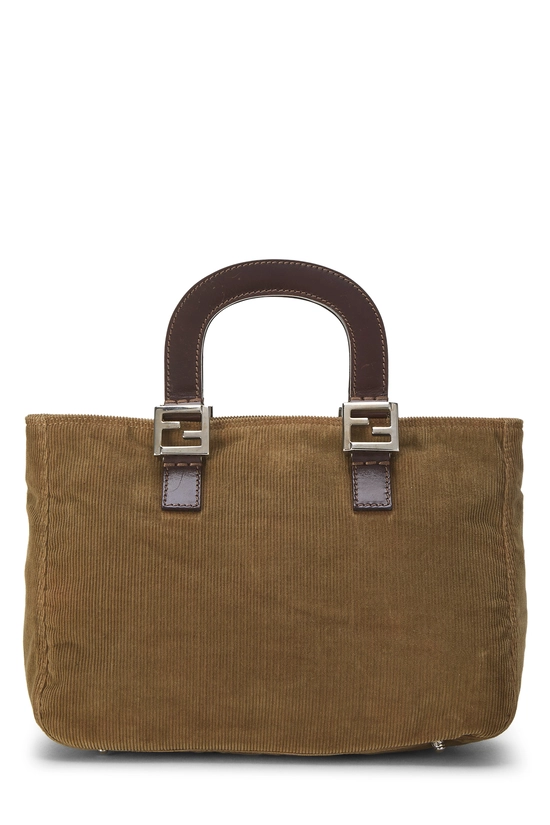 Brown Corduroy Handbag Small, , large image number 0