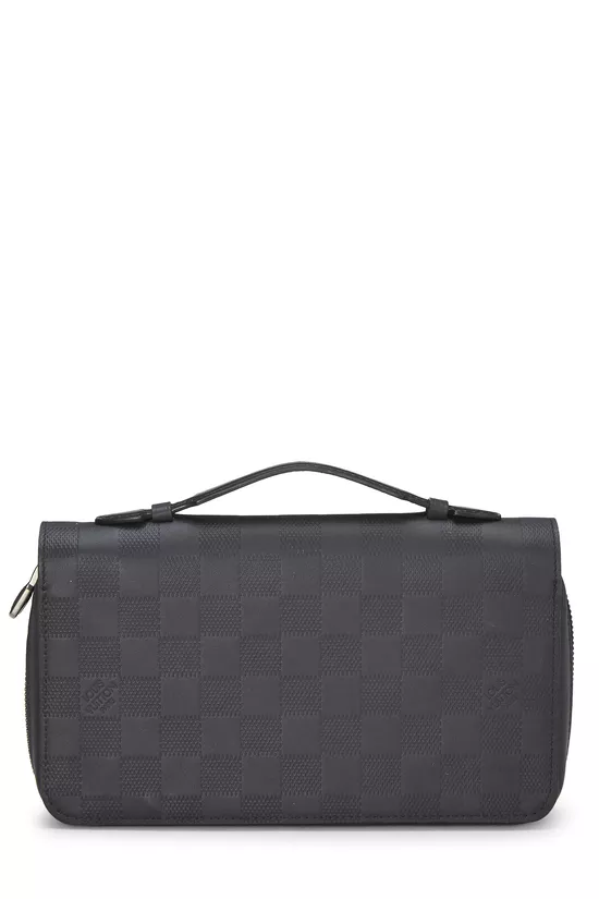 Black Damier Infini Zippy XL, , large image number 0