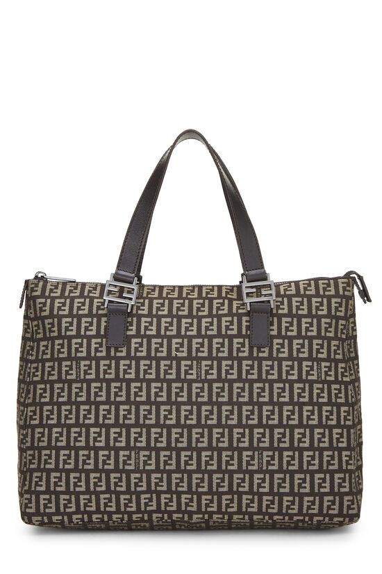 Brown Zucchino Canvas Tote, , large image number 0