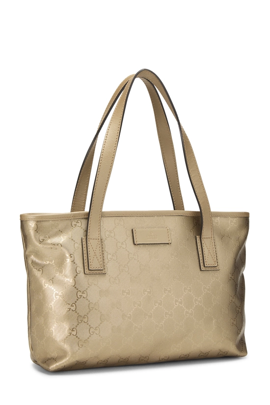 Gold GG Imprime Supreme Tote Small, , large image number 1