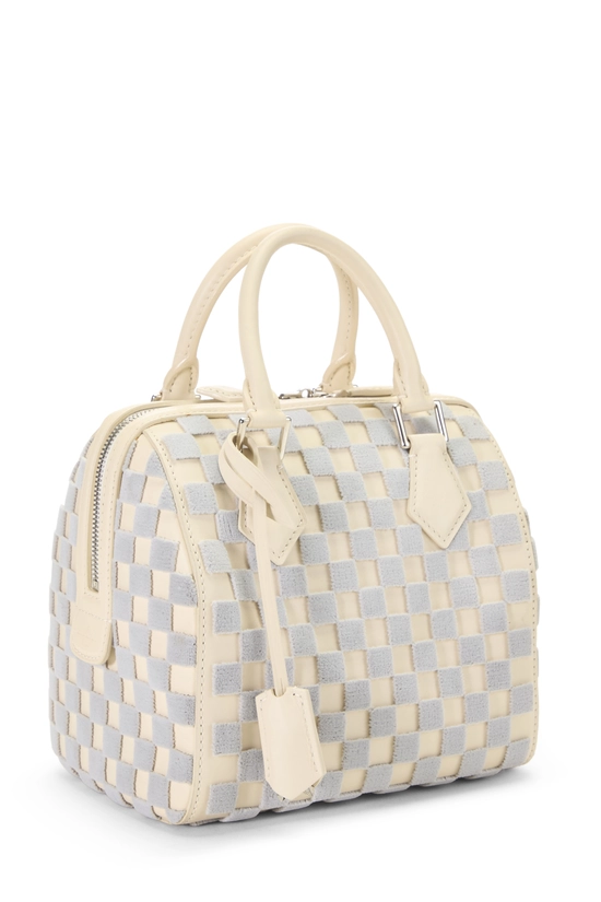 Cream Damier Cubic Speedy Cube PM, , large image number 1