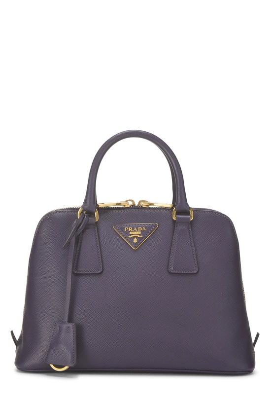 Purple Saffiano Promenade Small, , large image number 0