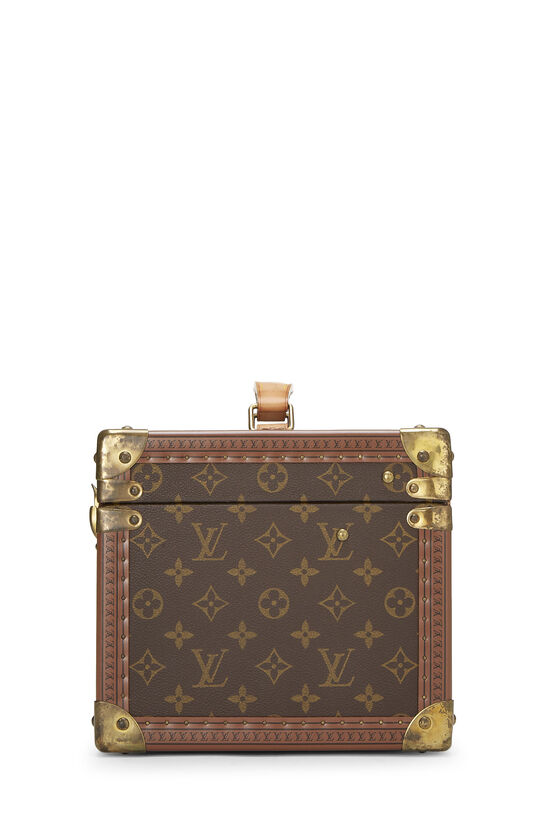 Louis Vuitton Gold, Pattern Print S-Lock Bag Charm
