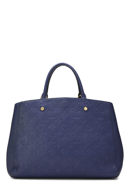 Blue Monogram Empreinte Montaigne GM, , large image number 0