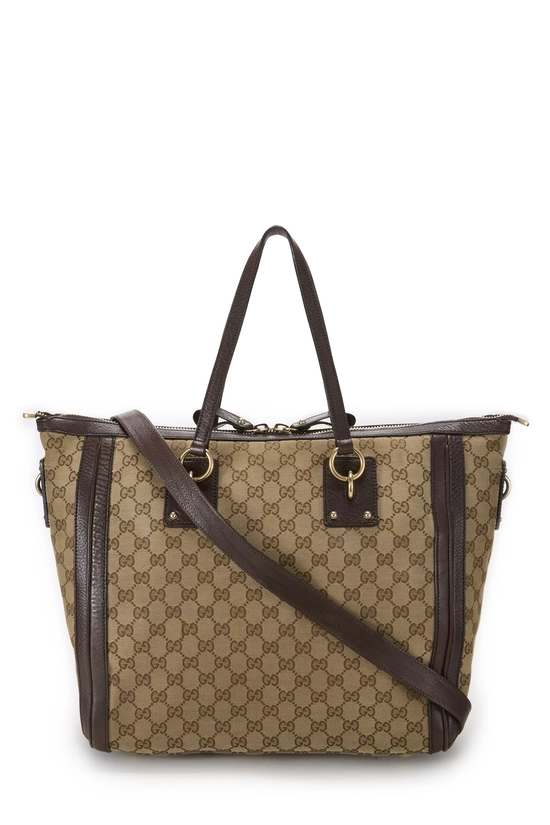 Original GG Canvas Charm Tote, , large image number 3