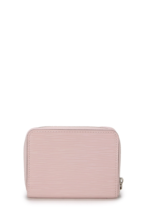 Rose Ballerine Epi Zippy Coin Purse, , large image number 2