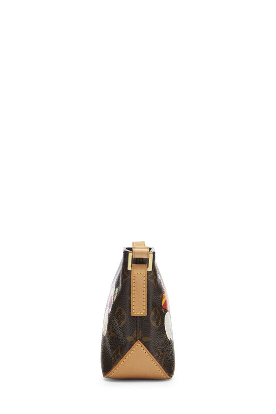 Takashi Murakami x Louis Vuitton Vachetta Leather Panda Bag Charm  QJJ04HMY0B003