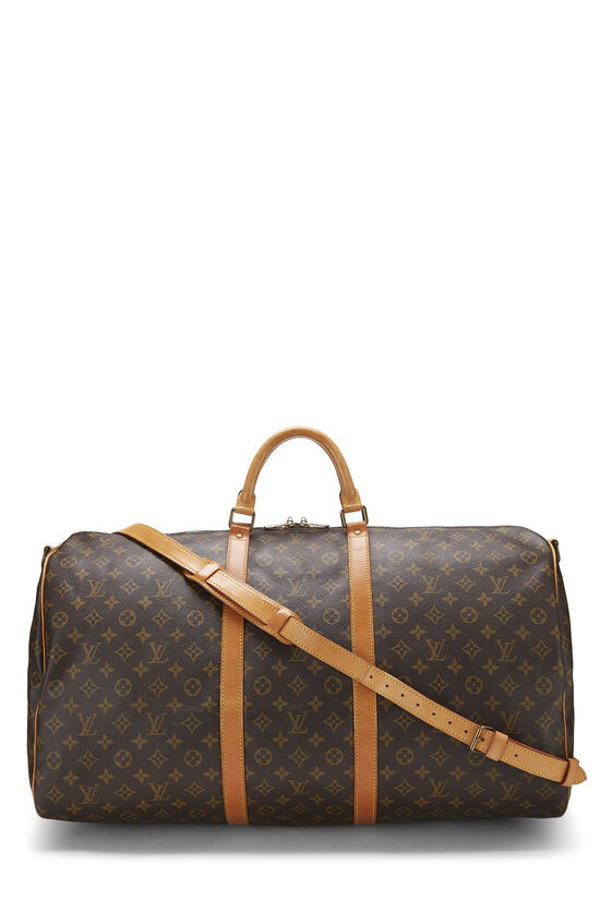 Monogram Canvas Keepall Bandouliere 60, , large image number 0