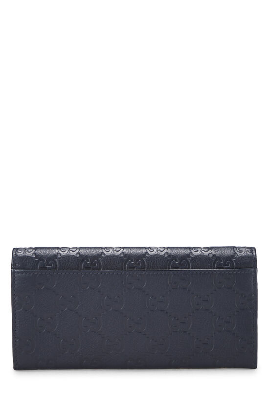 Blue Microguccissima Wallet, , large image number 2
