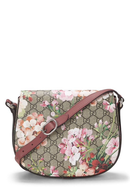 Pink Original GG Supreme Blooms Shoulder Bag, , large image number 3
