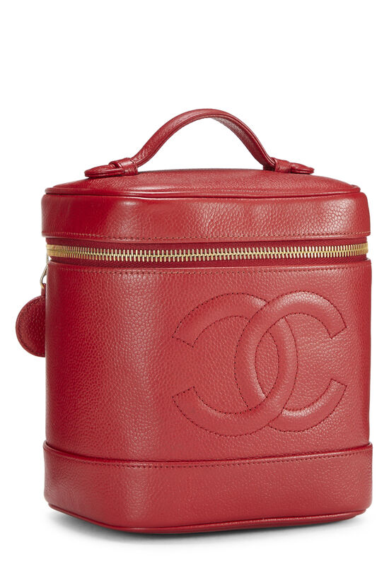 Chanel Red Caviar Timeless Vanity Q6A05F0FRB034