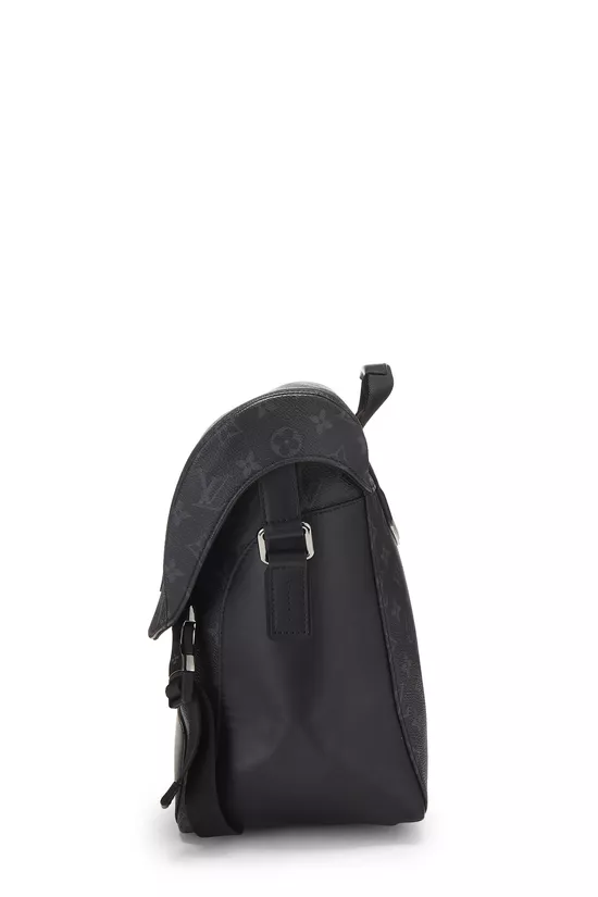 Black Monogram Eclipse Voyager Messenger MM, , large image number 2