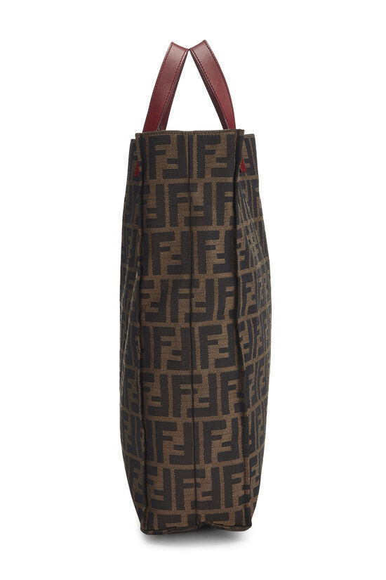 Brown Zucca Canvas Vertical Tote Medium, , large image number 3