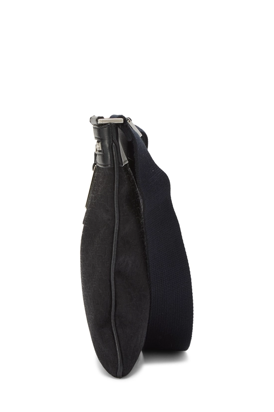 Black Trotter Canvas Street Chic Crossbody Bag, , large image number 2