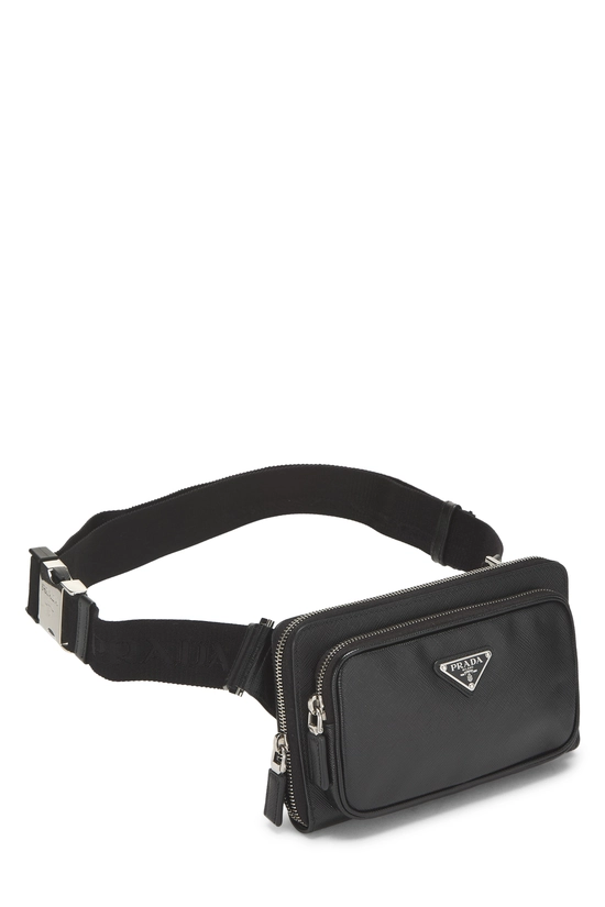 Black Saffiano Leather Belt Bag, , large image number 1