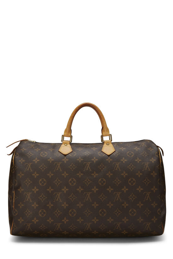 Louis Vuitton Monogram Canvas Speedy 40 QJB0GK4J0B331 | WGACA 
