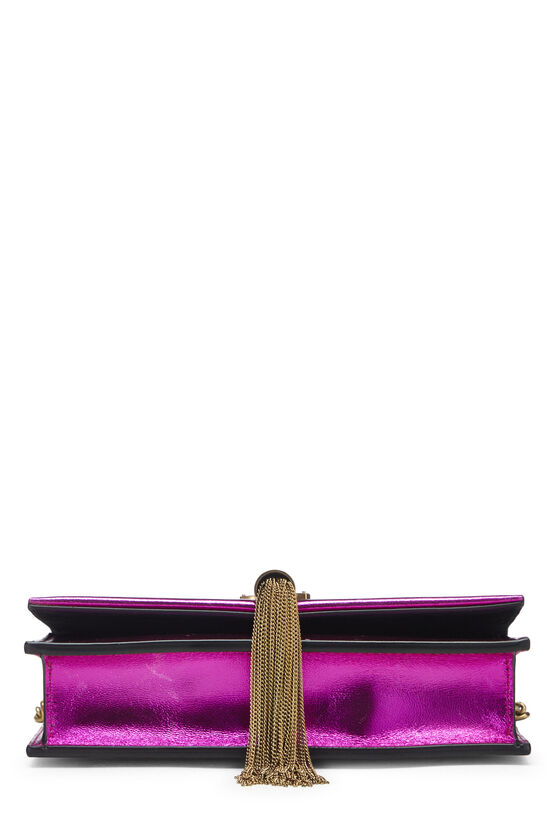 Metallic Pink Calfskin Kate Chain Bag Mini, , large image number 6