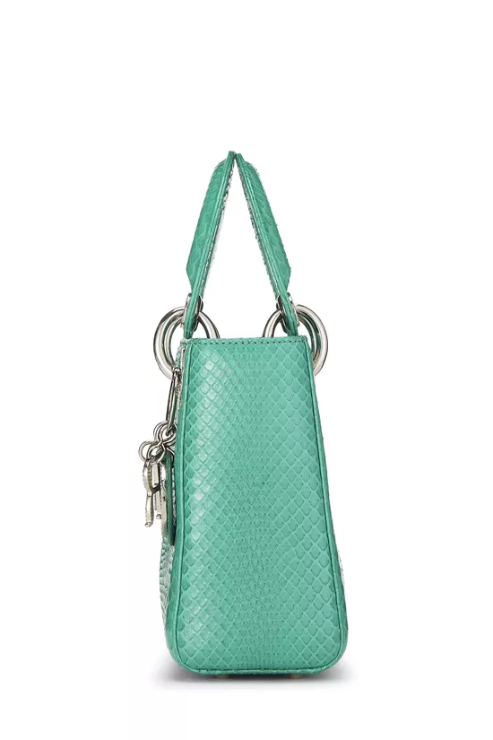 Green Python Lady Dior Mini, , large image number 2