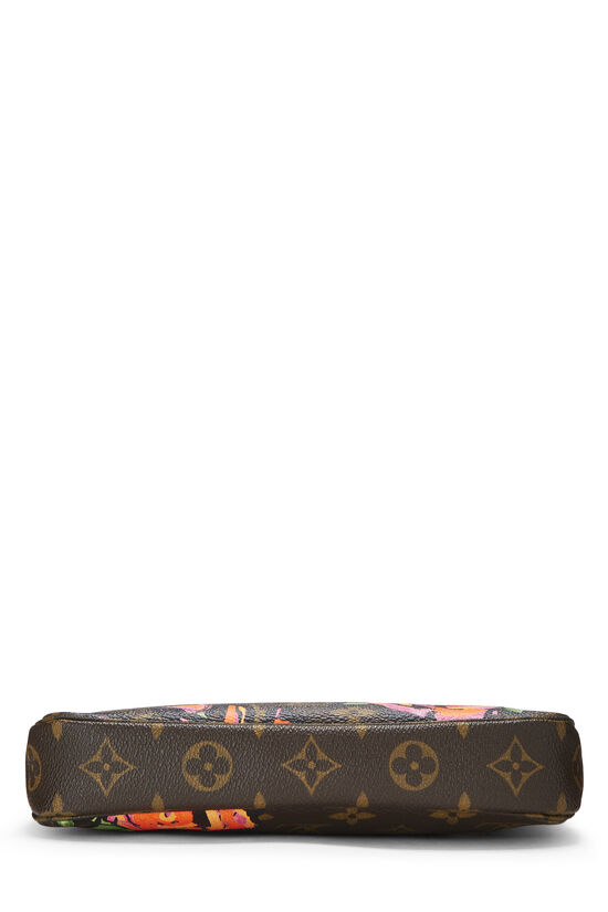 Stephen Sprouse x Louis Vuitton Monogram Roses Pochette Accessoires, , large image number 4