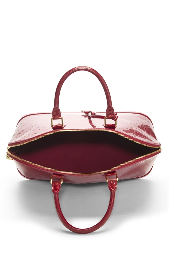 Pomme D'Amour Monogram Vernis Alma GM NM, , large image number 5