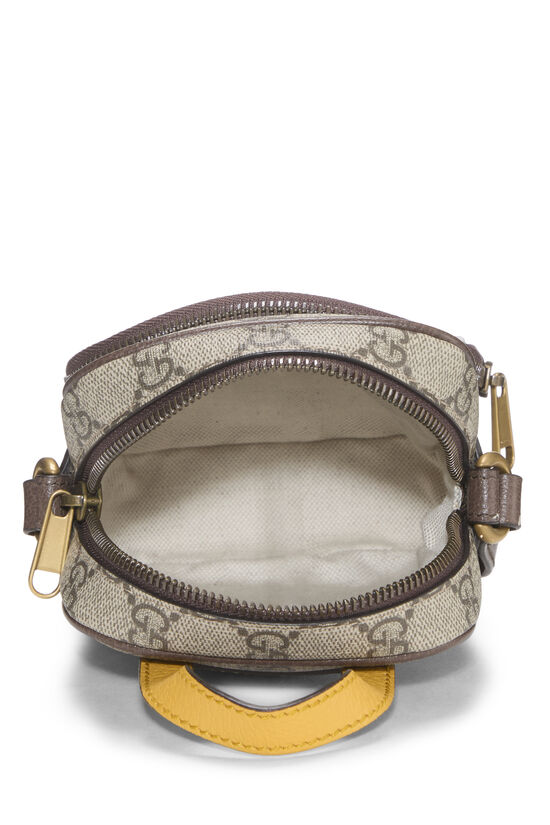 Brown GG Supreme Neo Vintage Double Zip Camera Bag Mini, , large image number 5