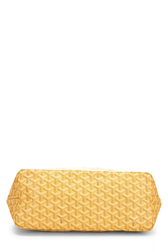 Yellow Goyardine Canvas Saint-Louis PM, , large image number 4