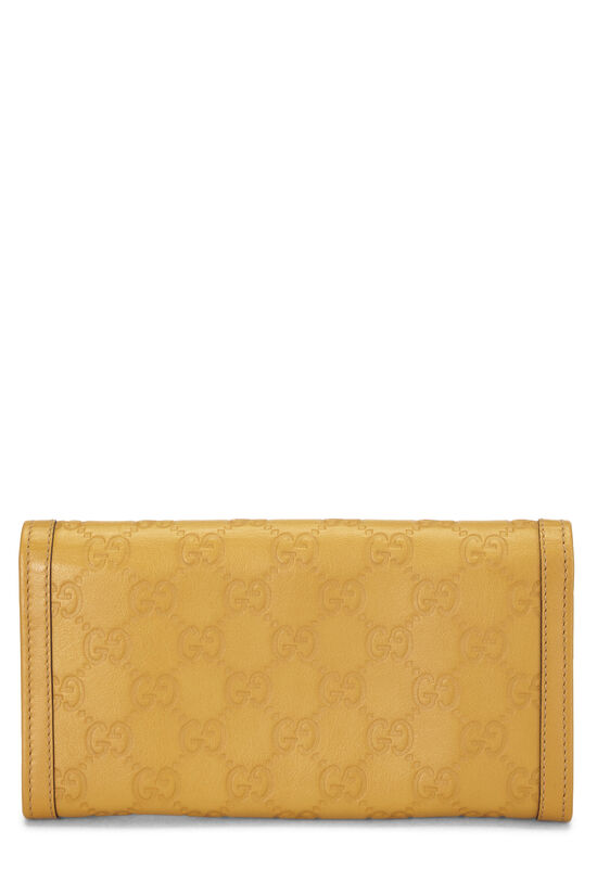 Brown Guccissima Continental Long Wallet, , large image number 2