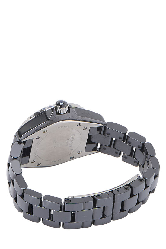 Black Ceramic J12 33mm Watch, , large image number 1