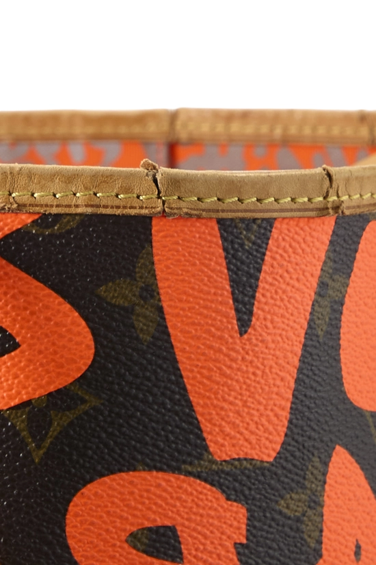 Pre-Owned Stephen Sprouse x Louis Vuitton Orange Graffiti