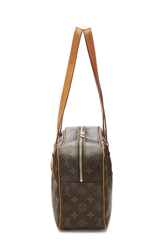 LOUIS VUITTON Louis Vuitton Cite GM Shoulder Bag M51181 Monogram Canvas  Leather Brown