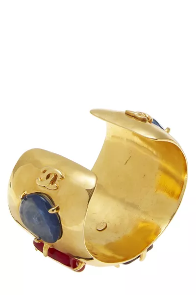 Multicolor Gripoix Cuff, , large