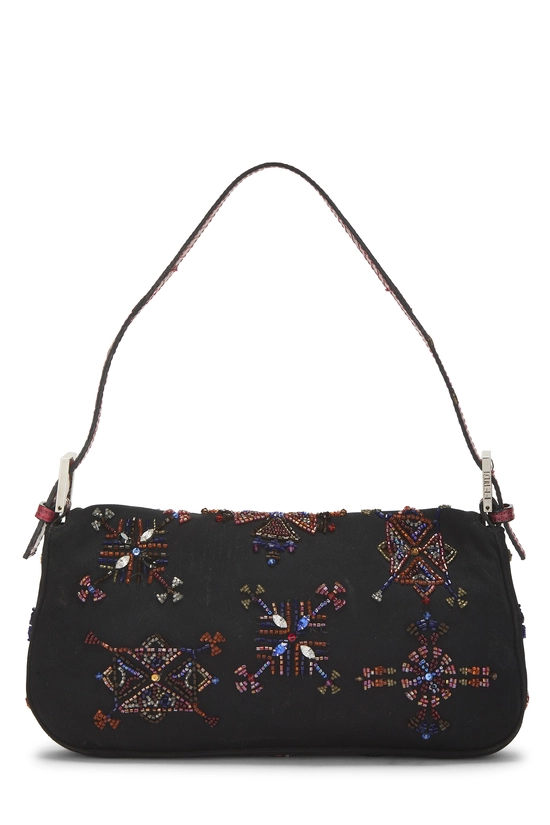 Black Beaded Baguette, , large image number 3