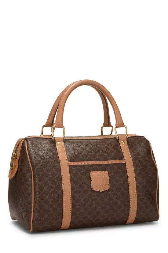 Brown Coated Canvas Macadam Boston, , large image number 1