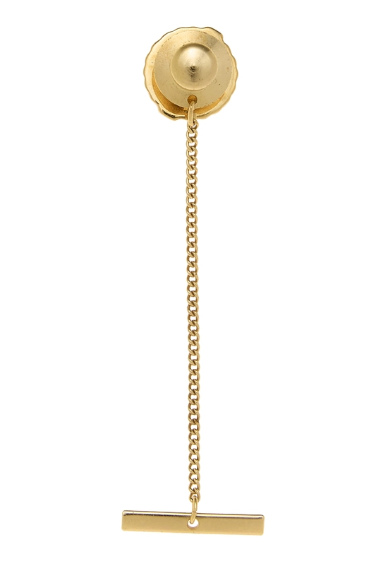 Gold Logo Tie Tack Pin, , large image number 1