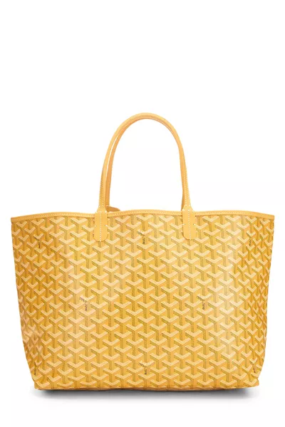Yellow Goyardine Canvas Saint-Louis PM