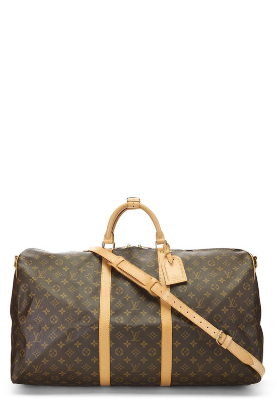 Monogram Canvas Keepall Bandouliere 60, , large image number 0