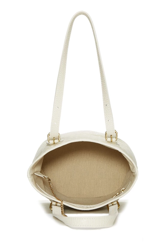 Beige Monogram Mini Lin Bucket PM, , large image number 5