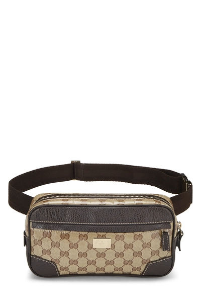 Gucci Original GG Crystal Canvas Waist Pouch
