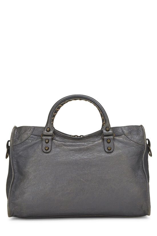 Grey Agneau Classic City Bag, , large image number 7