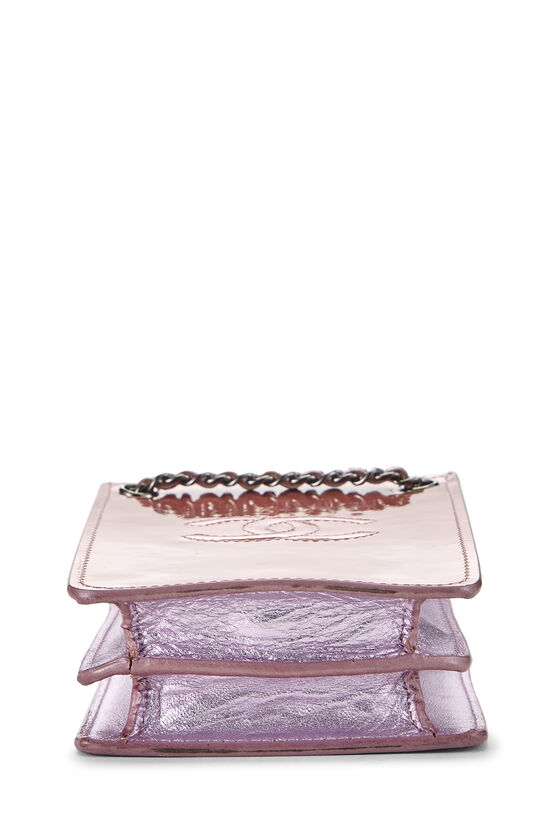 Pink Patent Leather Smartphone Holder, , large image number 4