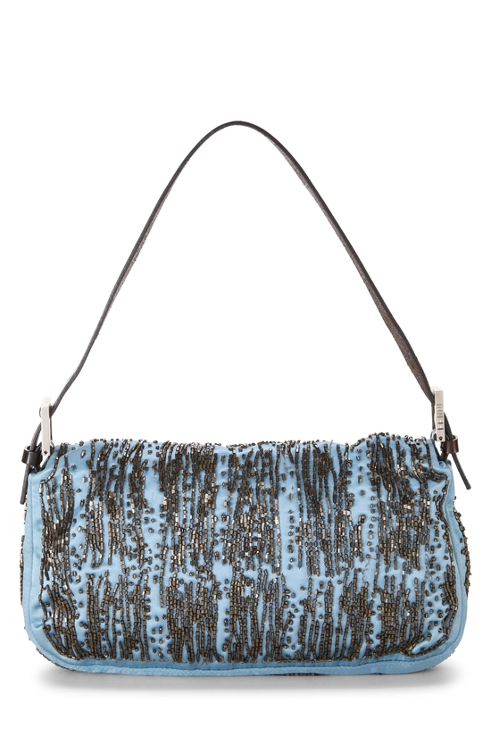 Blue Embellished Baguette, , large image number 3