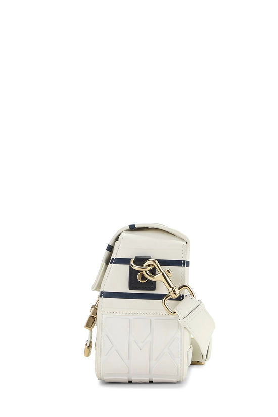 White Calfskin Diorcamp Messenger Small, , large image number 2